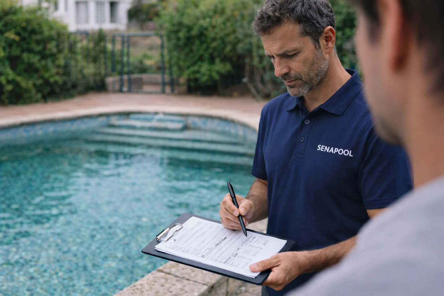 Visita técnica piscina con elaboración de informe y diagnóstico profesional | solicita tu visita técnica piscina gratuita | senapool | liner piscina madrid